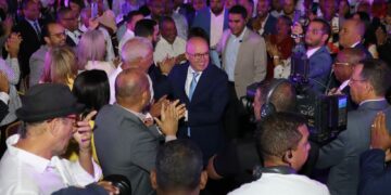 Domínguez Brito logra gran acogida y valoración positiva por parte del PLD y su candidatura a la presidencia