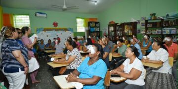 Instituto Contra la Ceguera por Glaucoma realiza jornada de salud visual en el municipio de Hostos