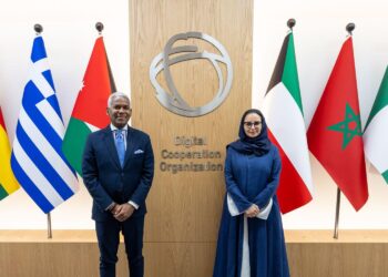 Embajador Rodríguez Durán aborda apoyo a RD con secretaria general de la Organización de Cooperación Digital