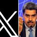 Maduro orden sacar de circulación red social X durante 10 días en Venezuela