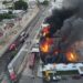 Sistema 911 coordina asistencia de incendio en zona franca de Rafey