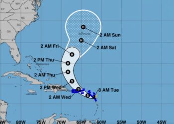 Tormenta tropical Ernesto podría convertirse en huracán este jueves