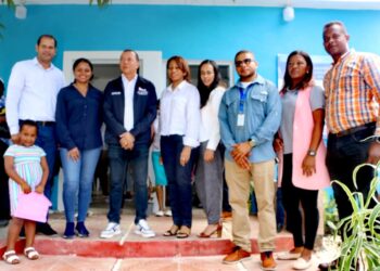 Inauguran los Centros Comunales Mucha Agua y La Jaguita en Cambita, San Cristóbal