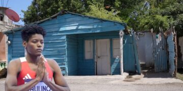 Inicia proceso de construcción de vivienda ofrecida por empresario a Marileidy