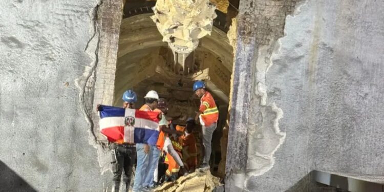 Opret conecta túnel nueva línea 2C Los Alcarrizos con María Montez