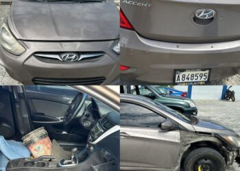 Policía Nacional recupera vehículo reportado como robado en San Cristóbal