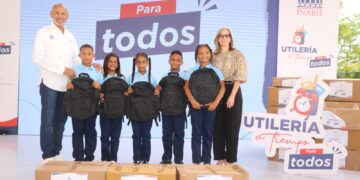 INABIE completó a tiempo entrega de más de 1.8 millones de kits de utilería escolar; garantiza alimentación desde el primer día de clases