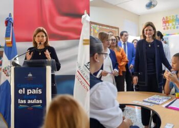 Vicepresidenta Raquel Peña da inicio al año escolar en Santiago: “Comienza una nueva etapa de aprendizaje”