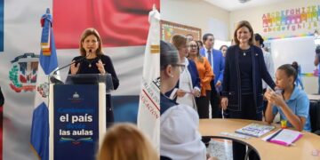 Vicepresidenta Raquel Peña da inicio al año escolar en Santiago: “Comienza una nueva etapa de aprendizaje”