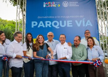 Alcaldía del Distrito Nacional y Cervecería Nacional Dominicana inauguran el Parque Vía en Los Ríos