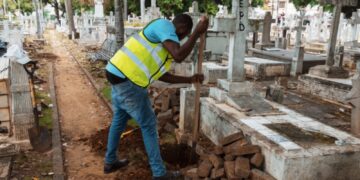 Alcaldía del DN ejecuta remodelación del cementerio municipal de la Independencia