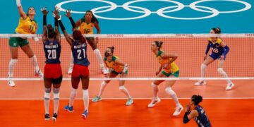 Equipo de Brasil elimina a las Reinas del Caribe en JJ.OO. al derrotarlas 3-0