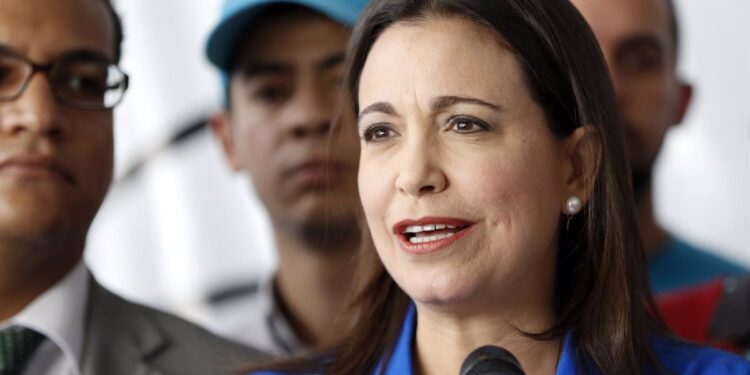 Nominarán a líder venezolana María Corina Machado al Premio Nobel de la Paz