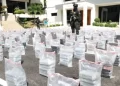 Hallan más de 1.3 toneladas de drogas en contenedores de cacao orgánico