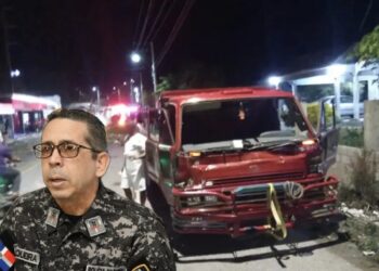 Policía pide a chofer involucrado en accidente de Azua que se entregue