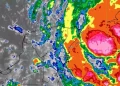 Tormenta Helene se intensifica sobre el noroeste del Caribe mexicano