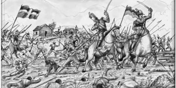 17 de julio de 1845, Batalla de La Estrelleta