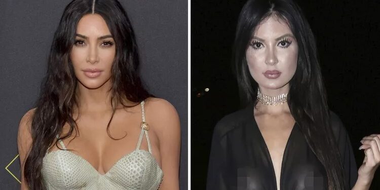 Influencer brasileña que se hizo 40 procedimientos estéticos para parecerse a Kim Kardashian