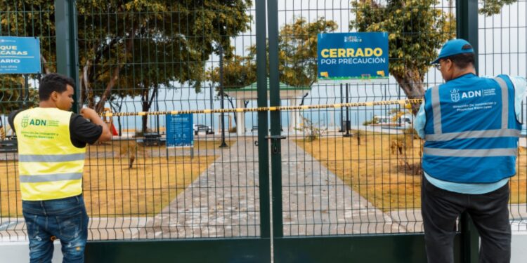 ADN cierra todos los parques por lluvias producto onda tropical y vaguada