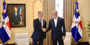 Presidente Abinader recibe en visita oficial al secretario de Estado norteamericano, Antony Blinken
