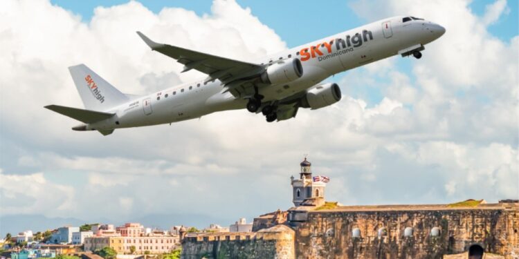 SkyHigh anuncia nueva ruta en octubre a Puerto Rico, con beneficios exclusivos para pasajeros