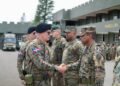 Comandante General del Ejército recorre instalaciones militares de la zona Norte del país