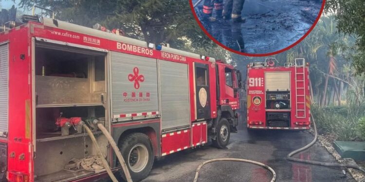 Incendio afecta instalaciones del hotel Clud Med Punta Cana