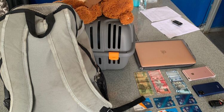 PN apresa a mujer por robo de vehículo, tarjetas bancarias y artículos electrónicos en SPM