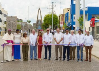 Turismo inaugura Boulevard de la Peregrinación y reconstrucción de calles circundantes de la Basílica de Higüey