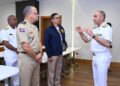 Ministro de Defensa se reúne con autoridades de la DNCD abordan combate al crimen y el narcotráfico.