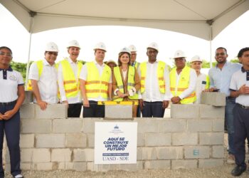 Vicepresidenta y rector UASD dejan iniciados trabajos Ciudad Universitaria Santo Domingo Este