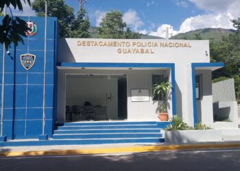 Policía Nacional inaugura moderno destacamento en el municipio Guayabal, provincia Independencia