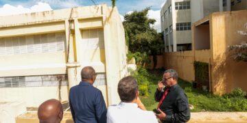 Rector UASD evalúa instalaciones Facultad de Artes y Ruinas Nuevas para ejecutar plan de mejora