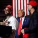 Anuel AA y Justin Quiles ofrecen apoyo a Donald Trump en mitin en Pensilvania