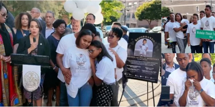 Intersección en El Bronx llevará nombre niño dominicano que murió por fentanilo