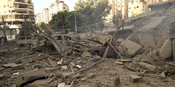 Suben a nueve los muertos en un bombardeo de Israel en el centro de Beirut