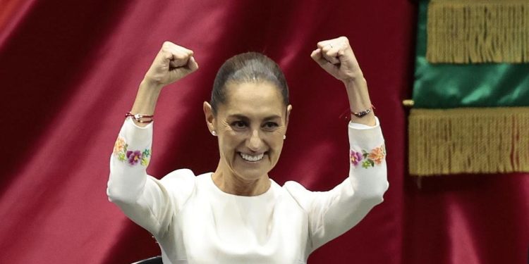 Claudia Sheinbaum dice que en México es tiempo de «transformación» y «de mujeres»