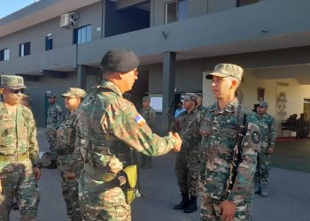 ERD supervisa tropas participarán en operativos Consejo de Seguridad y Defensa Nacional