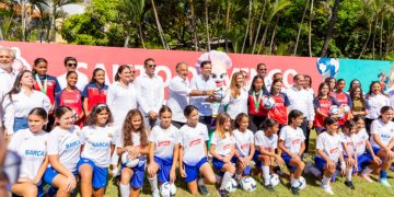 Emblemático mural en Santo Domingo recibe al Mundial Femenino Sub-17 de FIFA