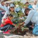 ADN inicia el Plan de Arbolado Urbano junto a estudiantes en la calle 42 de Capotillo