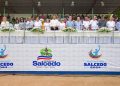 Alcalde de Salcedo, Juan Ramón Hernández, encabeza histórica inauguración de los Juegos Municipales 2024