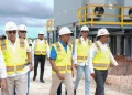 Supervisan avances de trabajos de Central Térmica Manzanillo Power Land