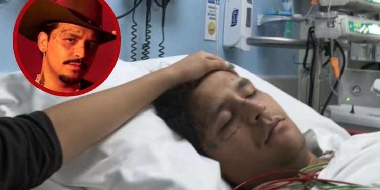 Christian Nodal es hospitalizado de emergencia