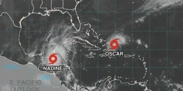 La tormenta Oscar se convierte en un huracán en las islas Turcas y Caicos y en Bahamas
