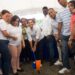 Alcaldesa Betty Gerónimo da primer picazo para construcción de obras en SDN
