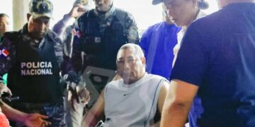 Coronel Bidó recibe atenciones médicas en Hospital de la Policía Nacional