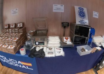 Incautan en Madrid 200 kilos de cocaína de vuelos provenientes de Colombia y RD