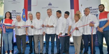 El presidente Abinader entrega remozada la Villa Olímpica