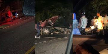 Exdirector de Junta Distrital El Salado muere junto a su hijo en accidente en la carretera Sánchez