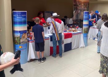 RD exhibe stand en Club Militar de Campo Peñalolén en Chile